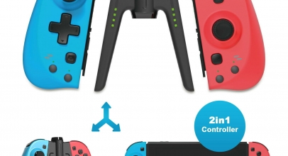 EAXUS® Wireless Controller Nintendo Switch 2er Set Joy-Con Gamepad Vibration für 32,99€ inkl. Versand!