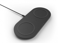 Belkin 2x 10W Dual Wireless Charging Pad kabelloses Laden mit Netzteil schwarz für 29,90€ inkl. Versand!