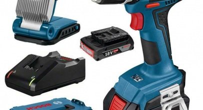 Bosch Akku-Bohrschrauber GSR 18-2-LI + 2 Akkus 2,0 Ah, GLI VAriLED + L-Boxx für 139,95€ inkl. Versand!