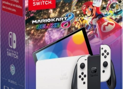 Nintendo Switch OLED (weiß) + Mario Kart 8 Deluxe + 12 Monate Switch Online für 314,91€ inkl. Versand!