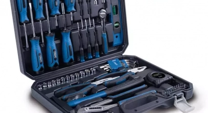 Scheppach Werkzeugkoffer TB90 88-tlg. Zangen Schraubendreher Bits Adapter für 39,99€ inkl. Versand!