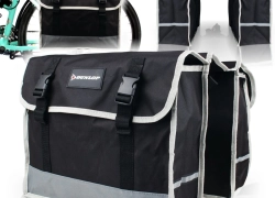 DUNLOP Fahrrad Satteltasche Doppeltasche Gepäckträger – einzeln – wasserfest für 12,47€ inkl. Versand!