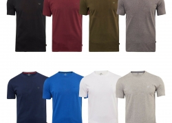 Roberto Barini® 1er/3er/5er Set  Herren Kurzarm Basic T-Shirt Rundhals ab 10,99€ inkl. Versand!