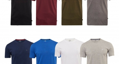 Roberto Barini® 1er/3er/5er Set  Herren Kurzarm Basic T-Shirt Rundhals ab 10,99€ inkl. Versand!