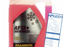 Mannol Antifreeze 5L Kühlerfrostschutz G12+ Kühlmittel AF12+ bis -40°C für 12,99€ inkl. Versand!