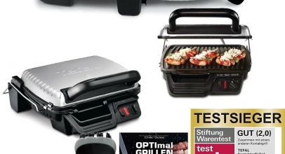 Tefal Elektrogrill 3-in-1 GC3060 + Hamburgerpresse + Grillbürste + Rezeptheft für 79,99€ inkl. Versand!