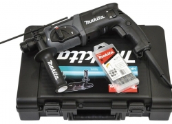 Makita Bohrhammer/Kombihammer HR2470 + 5-tlg. SDS-Plus Bohrer Set für 104,-€ inkl. Versand