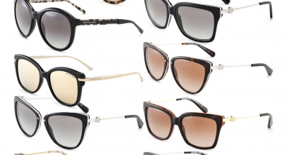 Michael Kors Damen Sonnenbrille schwarz/gold Anna/Emma/Vicy/Isa Getönte Gläser für 80,99€ inkl. Versand