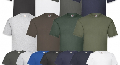 10er Pack Fruit of the Loom T-Shirts Rundhals/V-Neck Baumwolle für 20,95€ inkl. Versand!