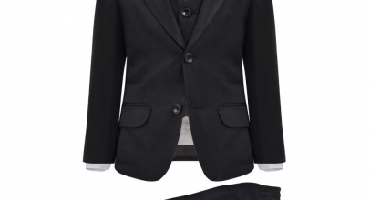 vidaXL 3-tlg. Jungenanzug Kommunionsanzug Smoking für 20,99€ inkl. Versand!