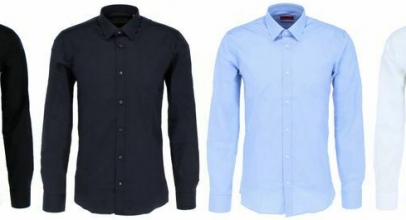 Hugo Boss ELISHA Herren Hemd Extra Slim-Fit Hemd aus Stretch-Baumwolle für 54,90€ inkl. Versand!