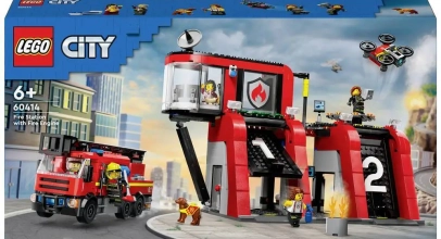 LEGO® CITY Feuerwehrstation mit Drehleiterfahrzeug für 49,95€ inkl. Versand!