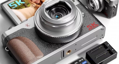 Digitalkamera 5K 64MP 18X Punkt und Shoot Kamera w/32 TF für YouTube Vlogging für 97,16€ inkl. Versand!