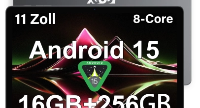 2025 Neu Tablet Android 15 11″ – 16GB RAM+256GB ROM 8000mAh Octa core 5G WlFl IPS für 99,99€ inkl. Versand!