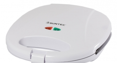 SUNTEC Sandwichtoaster STO-9622 Antihaftbeschichtung Überhitzungsschutz für 8,99€ inkl. Versand