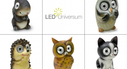 LED Solar Tiere Solarfigur Gartendeko für je 9,99€ inkl. Versand!