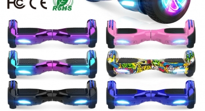 Hoverboard 6.5 Zoll Off-road Elektro Scooter All-Terrain Balance Board mit Bluetooth + LED-Beleuchtung für 138,96€ inkl. Versand.