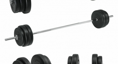 Hantelset 60kg Kurzhanteln Langhantel Krafttraining für 139,95€ inkl. Versand!