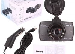 TECPO DASHCAM FULL HD 2.7 TFT Autokamera mit Nachtsicht Funktion Carcam 1080PX für 19,90€ inkl. Versand