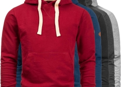 A. Salvarini Herren Pullover Langarm Sweatshirt Kapuzen Hoodie für 17,91€ inkl. Versand!