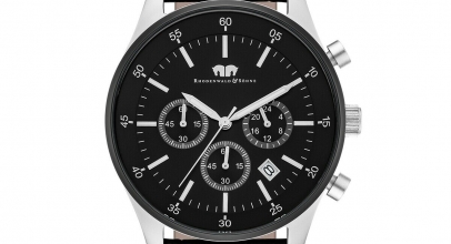 Rhodenwald Söhne Herren Armband-Uhr Goodwill silber/schwarz für 89,-€ inkl. Versand!