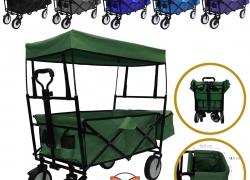 KIDDY-FUX Bollerwagen Faltbar mit Dach für 64,90€ inkl. Versand!