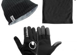 uhlsport Winterset Mütze+Schlauchschal+Handschuhe für 27,95€ inkl. Versand!