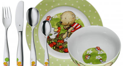 WMF 6tlg. Kindergeschirr Kinderbesteck Pitzelpatz Edelstahl poliert für 49,49€ inkl. Versand!
