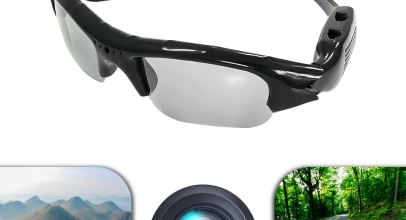 EAXUS® Videobrille Action Cam Foto Video Ton USB mit Etui für 14,99€ inkl. Versand!