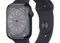 Apple Watch Series 8 iOS Smartwatch 45mm Midnight Aluminium Sport Band GPS – Sehr gut – Refurbished für 251,13€ inkl. Versand!
