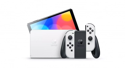 Nintendo Switch (neues OLED-Modell) Spielekonsole WLAN Bluetooth microSD iTouch-Screen – weiß für 287,10€ inkl. Versand!