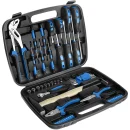 Werkzeugkoffer mit Werkzeug 57 teilig Set Hammer Schraubendreher Werkzeugkasten für 29,99€ inkl. Versand!