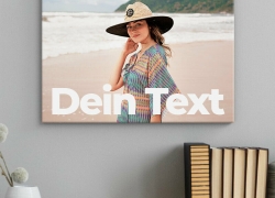 Leinwand mit deinem Foto bedruckt – 40cmx30cm, Fotoleinwand, mit Wandhalterung für 14,99€ inkl. Versand