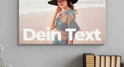 Leinwand mit deinem Foto bedruckt – 40cmx30cm, Fotoleinwand, mit Wandhalterung für 14,99€ inkl. Versand