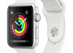 Apple Watch Series 3 Sport MTF22ZD/A 42mm silver white Sportband Aluminium für 233,91€ inkl. Versand!