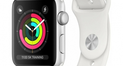 Apple Watch Series 3 Sport MTF22ZD/A 42mm silver white Sportband Aluminium für 233,91€ inkl. Versand!