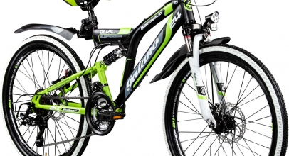Mountainbike Fully 24 Zoll MTB Jugendfahrrad für 209€ inkl. Versand!