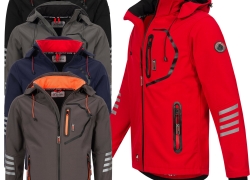 Arctic Seven Herren Designer Softshell Funktions Outdoor Jacke für 49,90€ inkl. Versand!