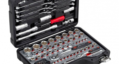 Connex Werkzeugkoffer 99 teilig Ratschenkoffer Werkzeug Set Steckschlüssel für 59,40€ inkl. Versand!