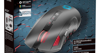 Speedlink TARIOS RGB USB Profi Gaming Maus Mouse Makros Tasten 24000 dpi eSport für 25€ inkl. Versand!