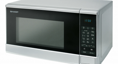 Sharp R 270S Mikrowelle 800 Watt 20L Mikrowellengerät 10 Leistungsstufen für 69,90€ inkl. Versand!