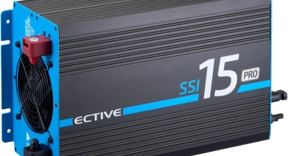 ECTIVE SSI 15 PRO 12V 230V 1500W Wechselrichter Ladegerät Laderegler Wohnmobil für 323,55€ inkl. Versand!