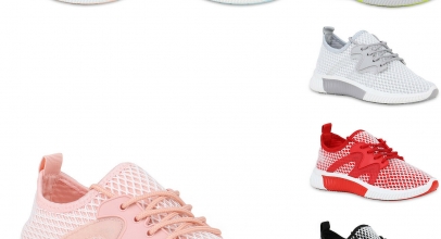 Damen Sportschuhe Schnürer Fitness Sneaker für 17,90€ inkl. Versand