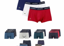 Lacoste Herren Retropants Trunk 3er Pack New Shorts verschiedene Farben für 29,90€ inkl. Versand!