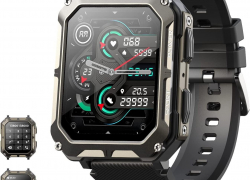 Bluetooth Luxus Herren Smartwatch Fitness Herzfrequenz Pulsuhr Blutdruck für 28,99€ inkl. Versand!