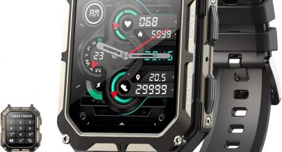 Bluetooth Luxus Herren Smartwatch Fitness Herzfrequenz Pulsuhr Blutdruck für 28,99€ inkl. Versand!