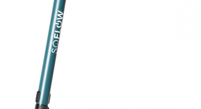 SOFLOW SO1 E-Scooter Roller schwarz grün mit Straßenzulassung faltbar 20 km/h für 249€ inkl. Versand!