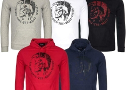 DIESEL S-Agnes-New Hoodie Herren Kapuzenpullover für 49,99€ inkl. Versand!