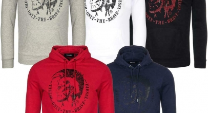 DIESEL S-Agnes-New Hoodie Herren Kapuzenpullover für 49,99€ inkl. Versand!