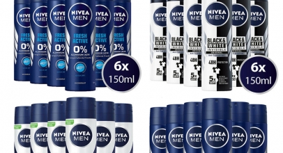 6x150ml NIVEA MEN Deo Spray Männer Deodorant Anti-Transpirant für 10,99€ inkl. Versand!